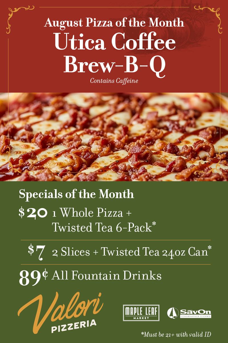 August Pizza Special