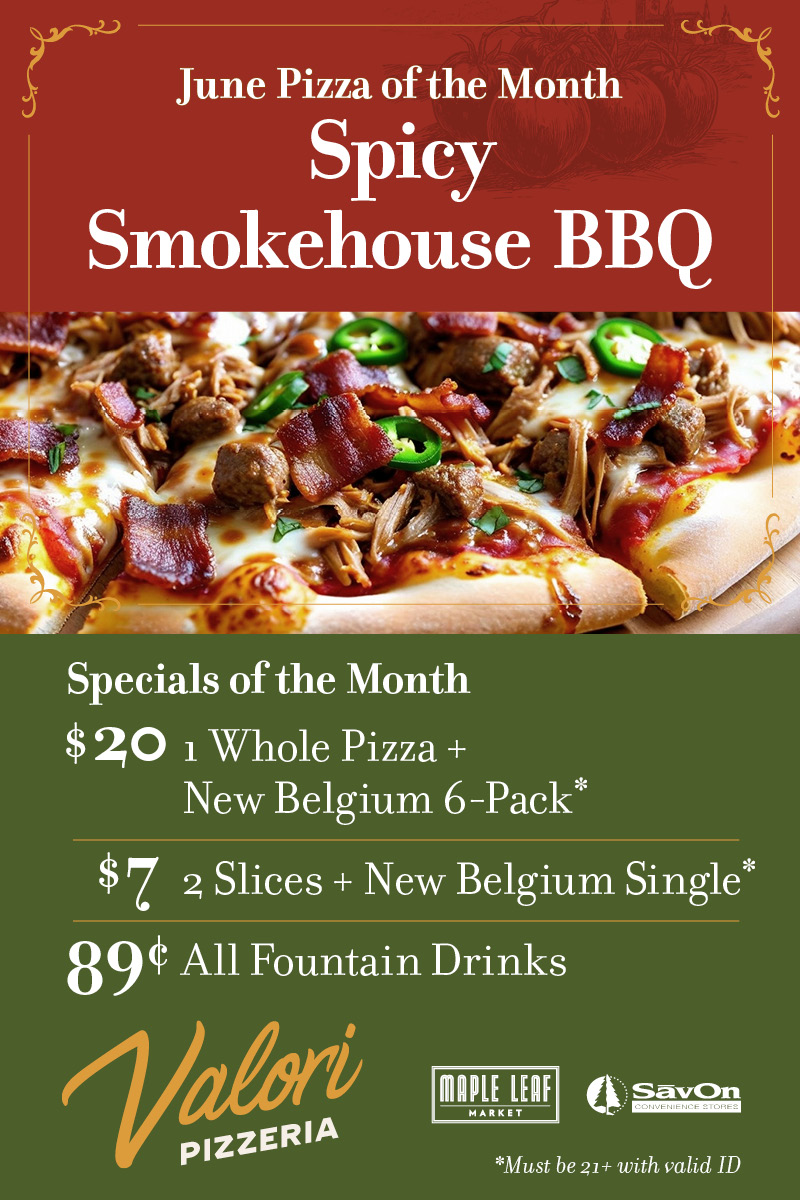 June Pizza Special