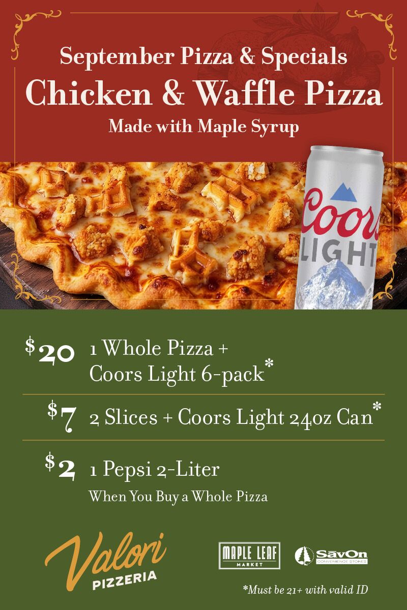 September Pizza Special